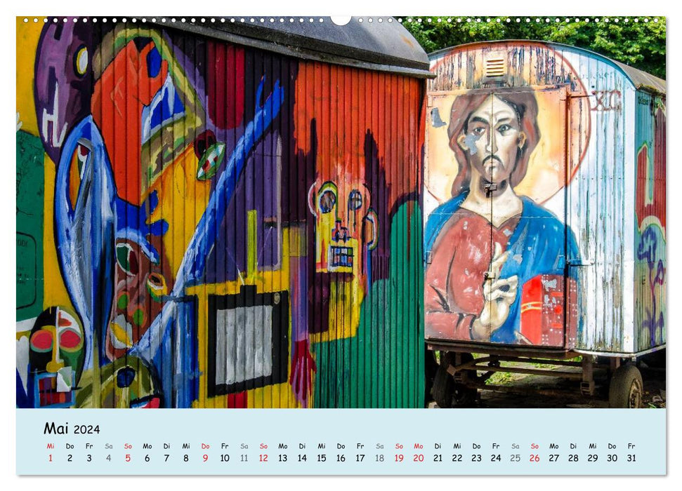 Düsseldorf - The Kiefernstrasse (CALVENDO wall calendar 2024) 