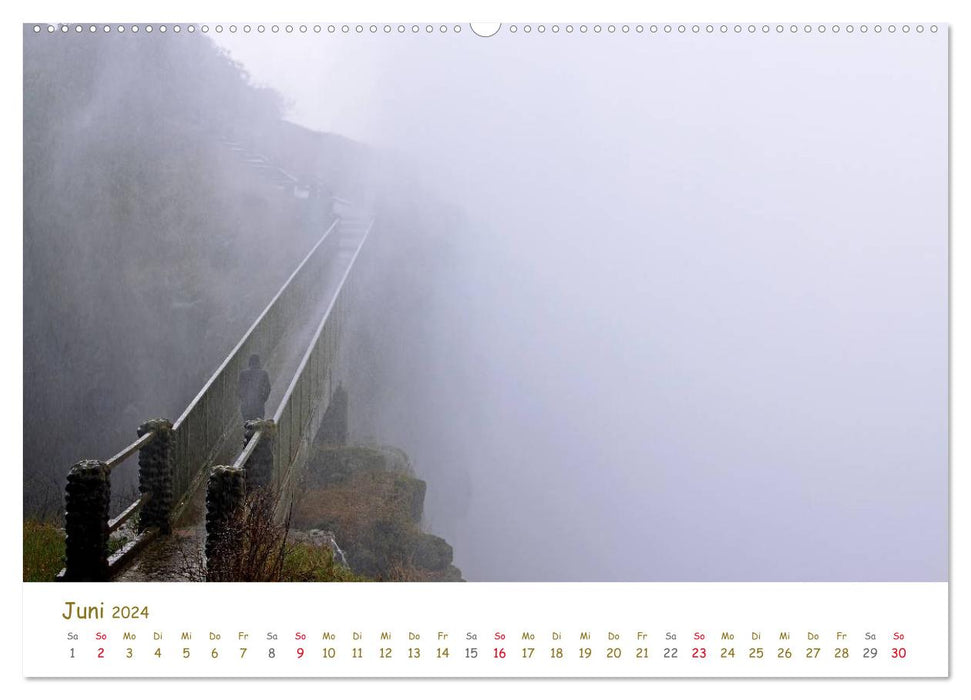 VICTORIA FALLS Wonders of Nature (CALVENDO Premium Wall Calendar 2024) 