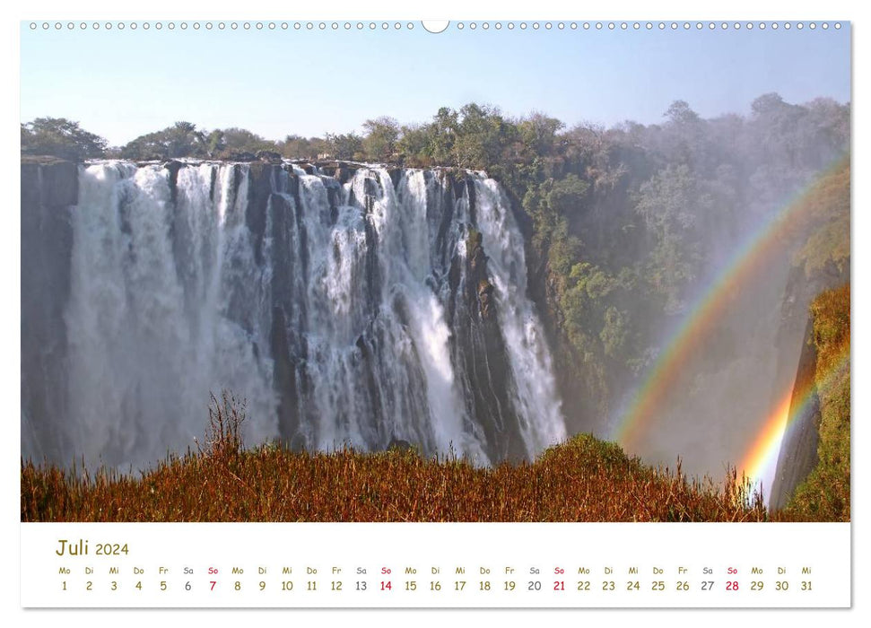 VICTORIAFÄLLE Wunder der Natur (CALVENDO Premium Wandkalender 2024)