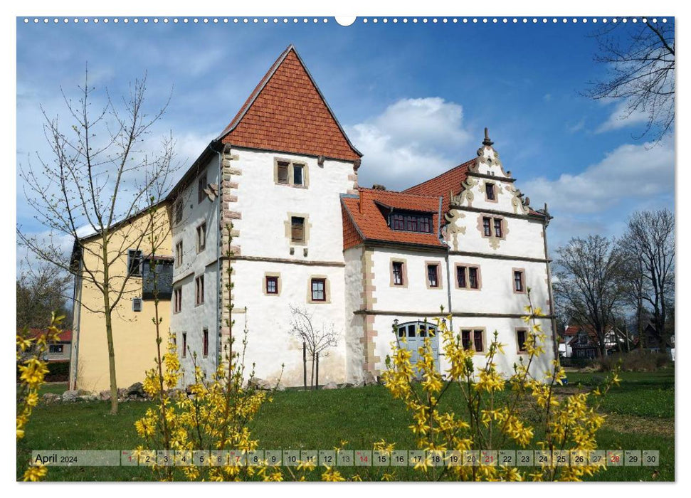 Wonderful Thuringia - Little Castle (CALVENDO Wall Calendar 2024) 