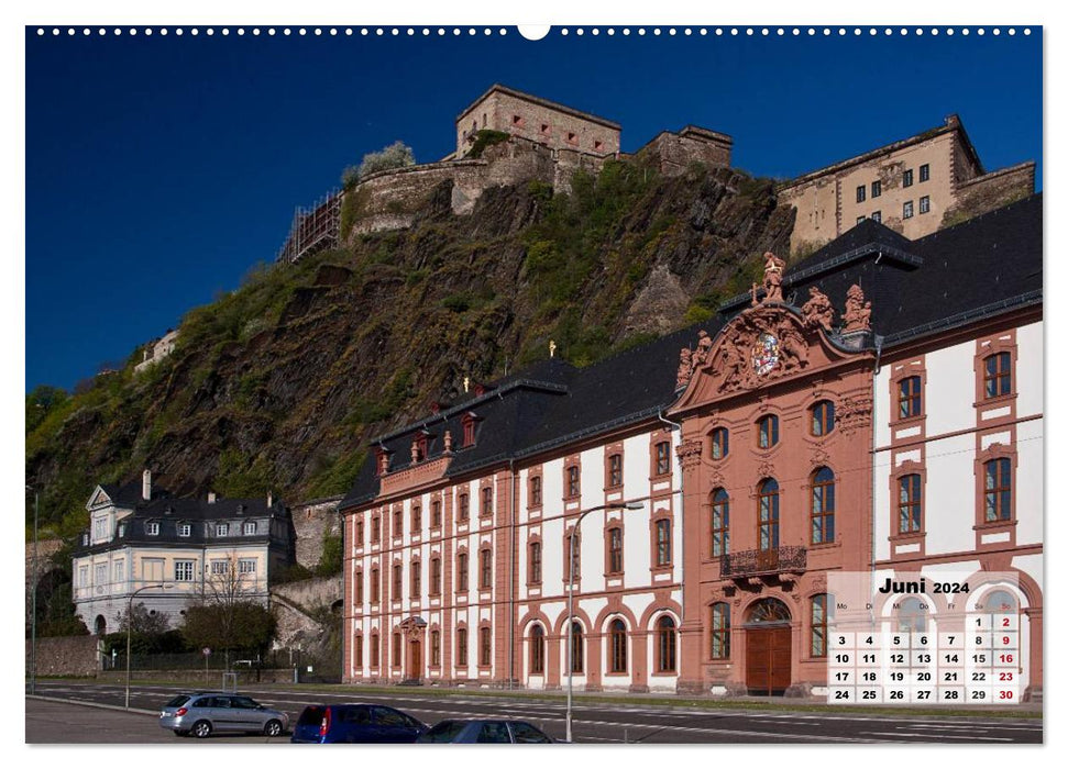 Malerisches Koblenz (CALVENDO Wandkalender 2024)