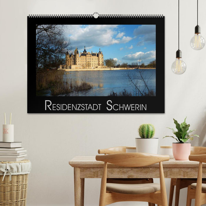 Residenzstadt Schwerin (CALVENDO Wandkalender 2024)