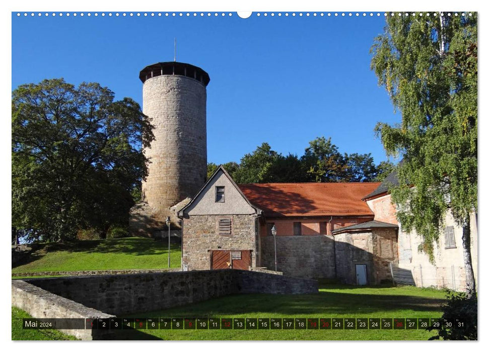 Wonderful Thuringia - Castles (CALVENDO wall calendar 2024) 