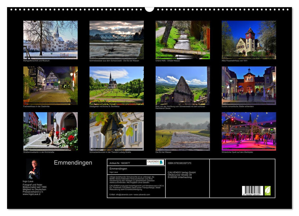 Emmendingen (CALVENDO wall calendar 2024) 