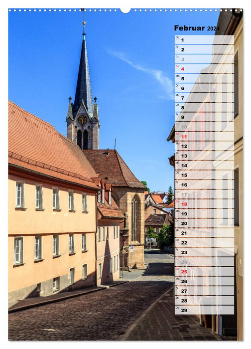 Schwabach Geburtstagskalender (CALVENDO Wandkalender 2024)