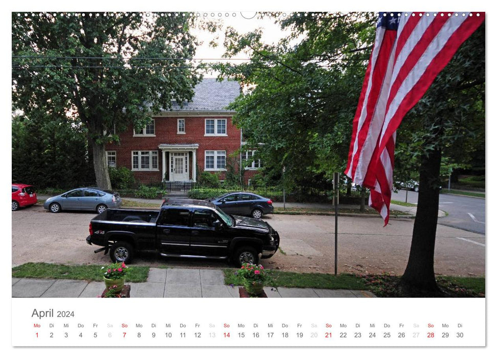 Washington in the eye of the photographer (CALVENDO Premium Wall Calendar 2024) 