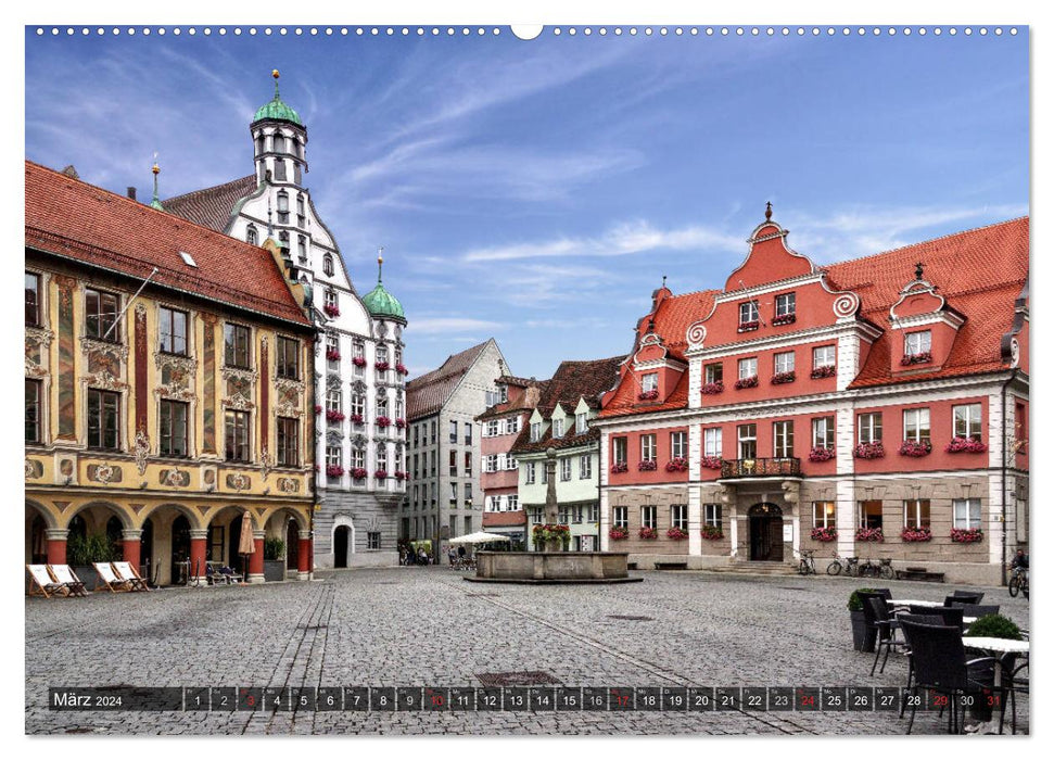 Germany - Picturesque Cities (CALVENDO Wall Calendar 2024) 