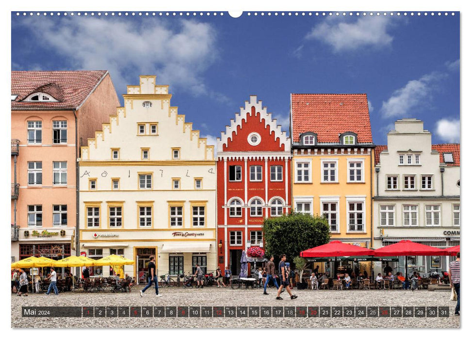 Germany - Picturesque Cities (CALVENDO Wall Calendar 2024) 