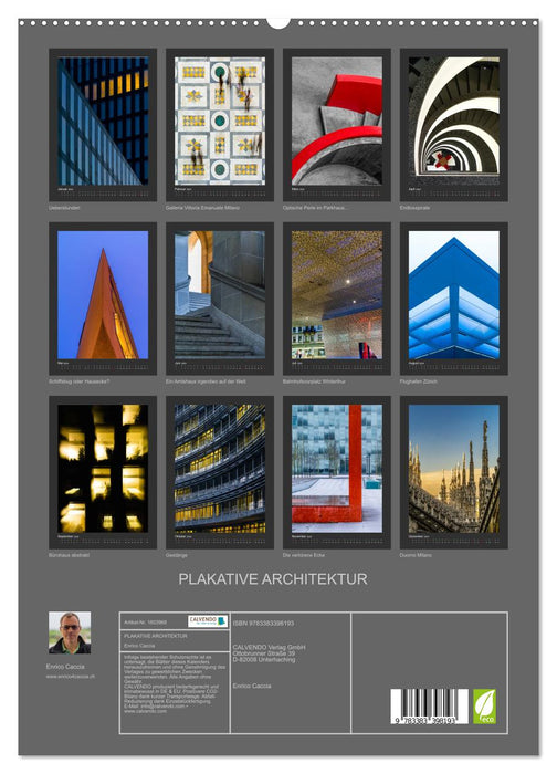 Striking architecture (CALVENDO Premium wall calendar 2024) 