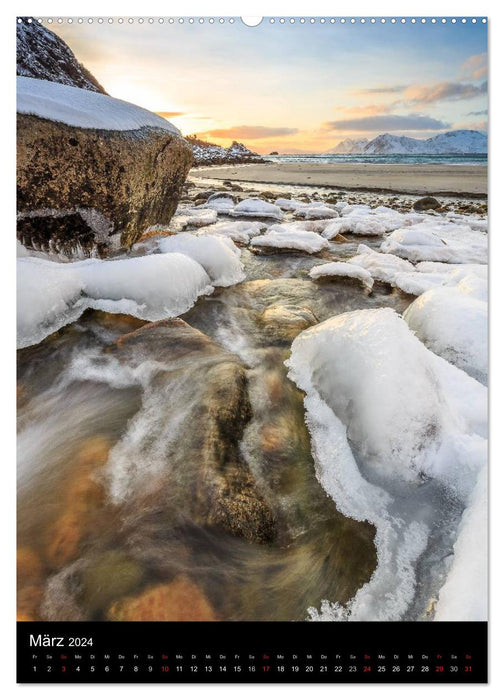 LOFOTEN - dream destination in the north of Norway (CALVENDO Premium Wall Calendar 2024) 