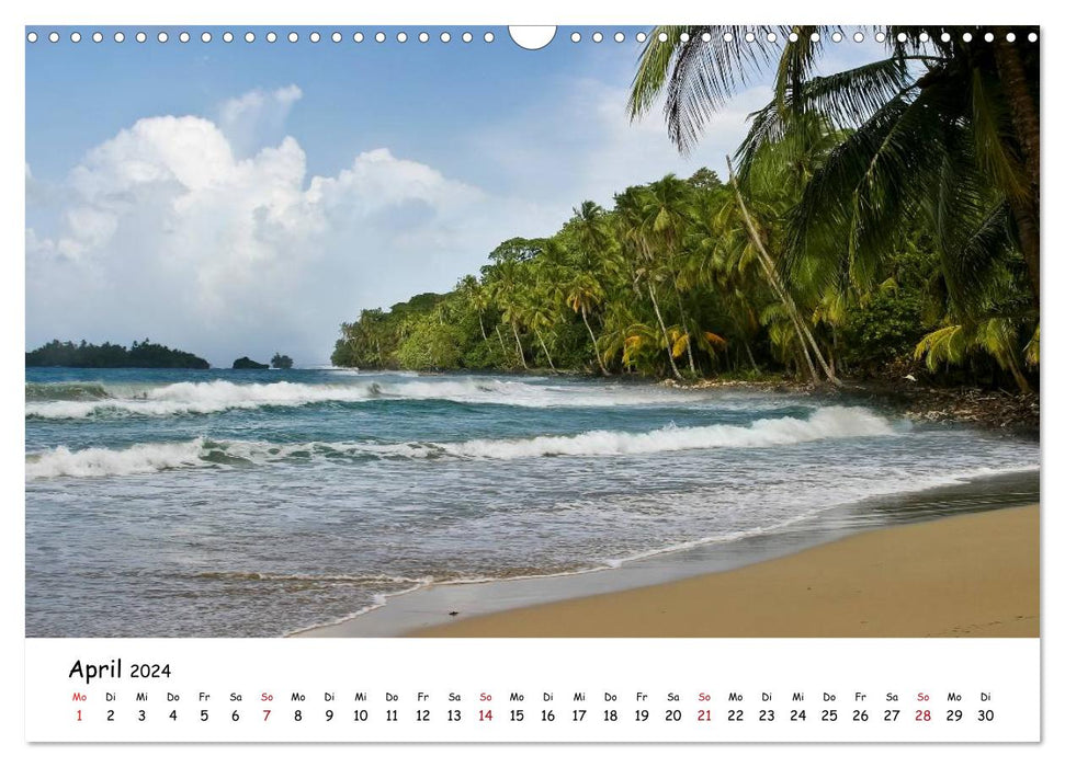 Panama - financial world and natural paradise (CALVENDO wall calendar 2024) 