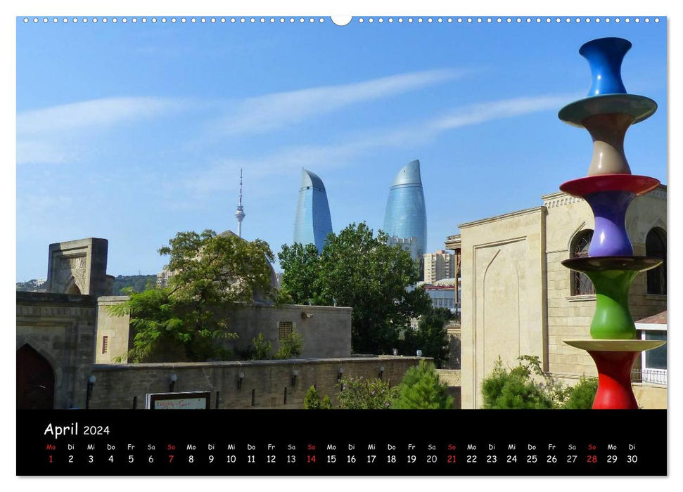 Unknown Azerbaijan (CALVENDO Premium Wall Calendar 2024) 