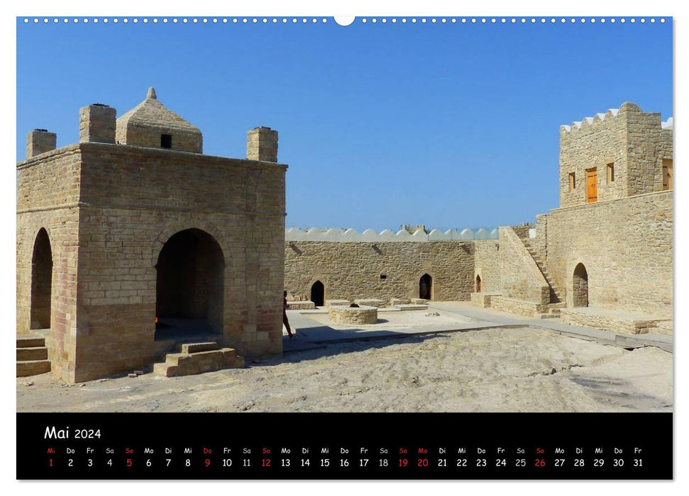 Unbekanntes Aserbaidschan (CALVENDO Premium Wandkalender 2024)