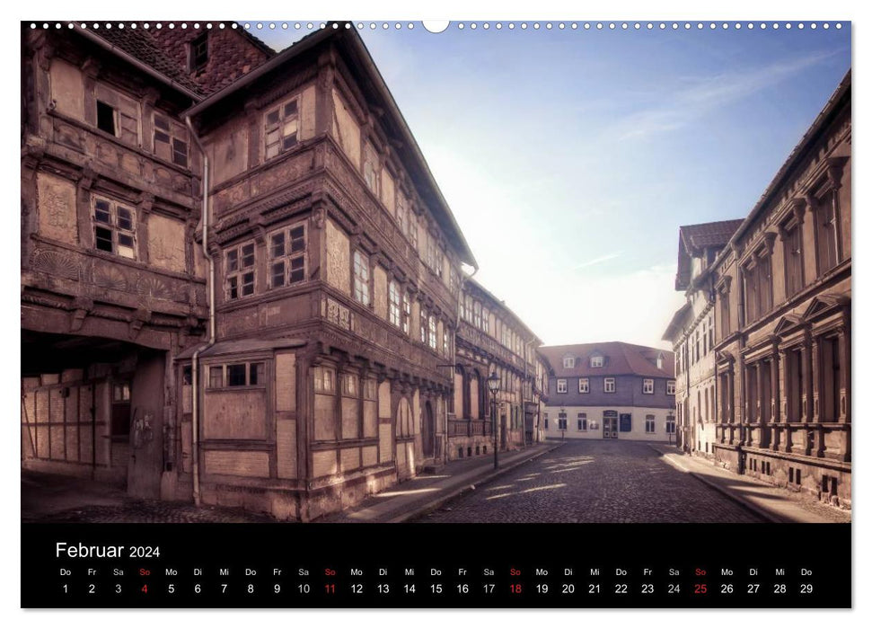 Half-timbered structure - like from another time (CALVENDO Premium Wall Calendar 2024) 