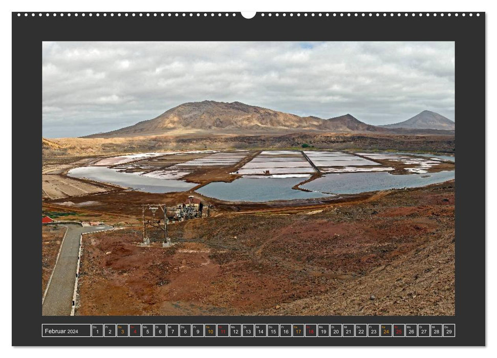 Cap Vert - Île de Sal (Calendrier mural CALVENDO 2024) 