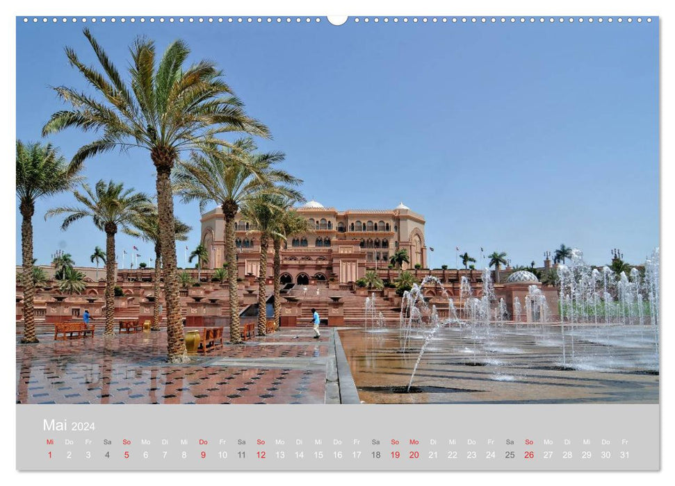 Abu Dhabi in the eye of the photographer (CALVENDO Premium Wall Calendar 2024) 