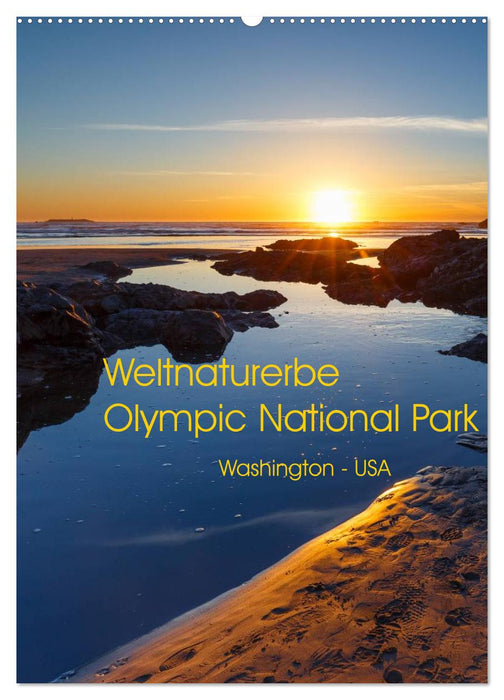 Weltnaturerbe Olympic National Park (CALVENDO Wandkalender 2024)