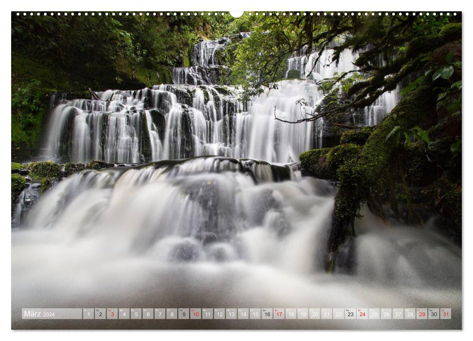Neuseeland - Wilde Wälder (CALVENDO Premium Wandkalender 2024)