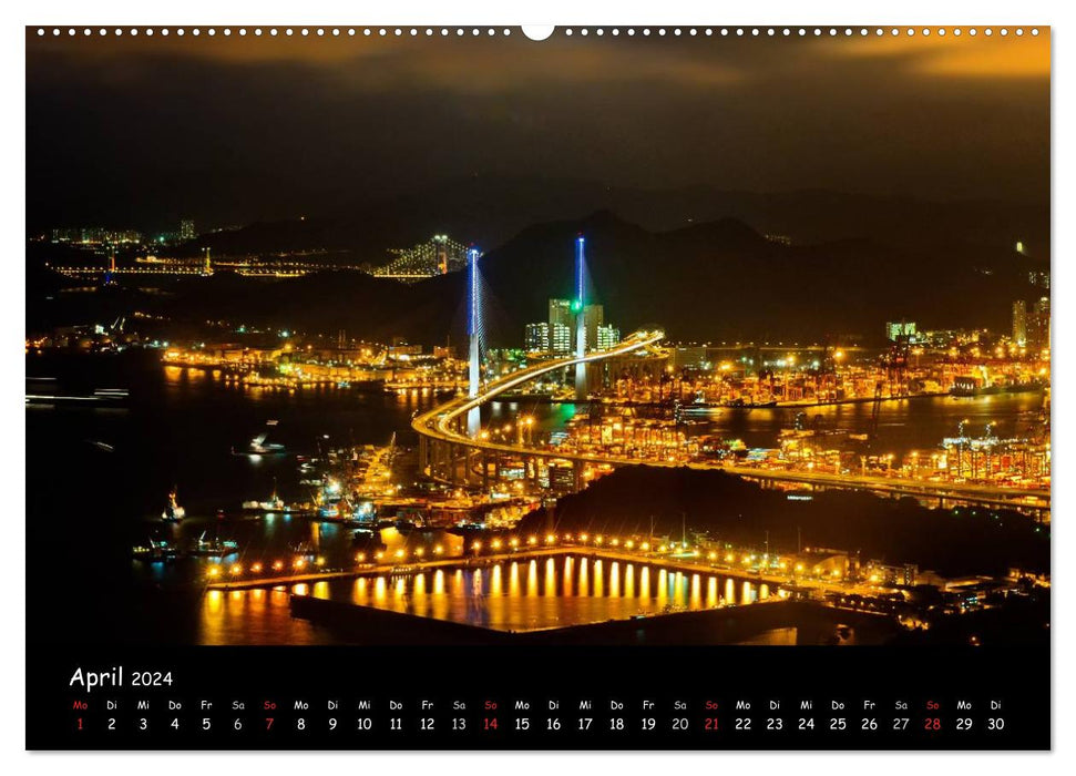 Hongkong im Auge des Fotografen (CALVENDO Premium Wandkalender 2024)