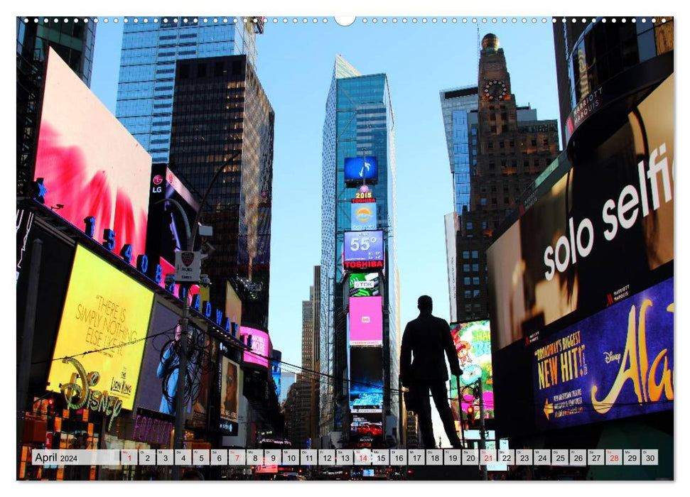 New York - city of your dreams (CALVENDO Premium Wall Calendar 2024) 