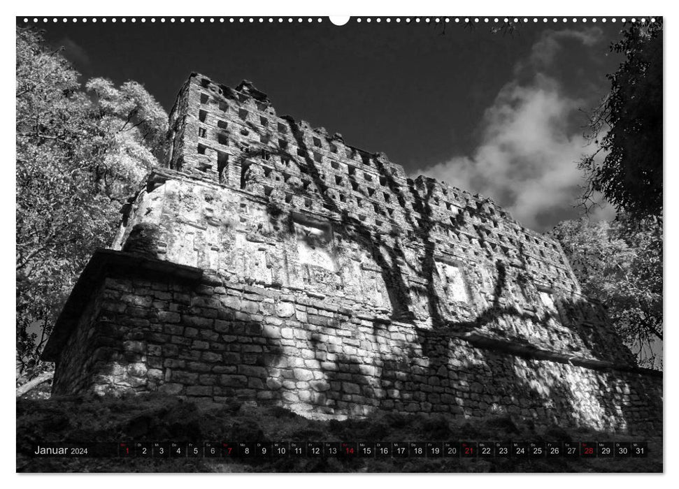 Mysterious - Maya and Aztecs (CALVENDO Premium Wall Calendar 2024) 