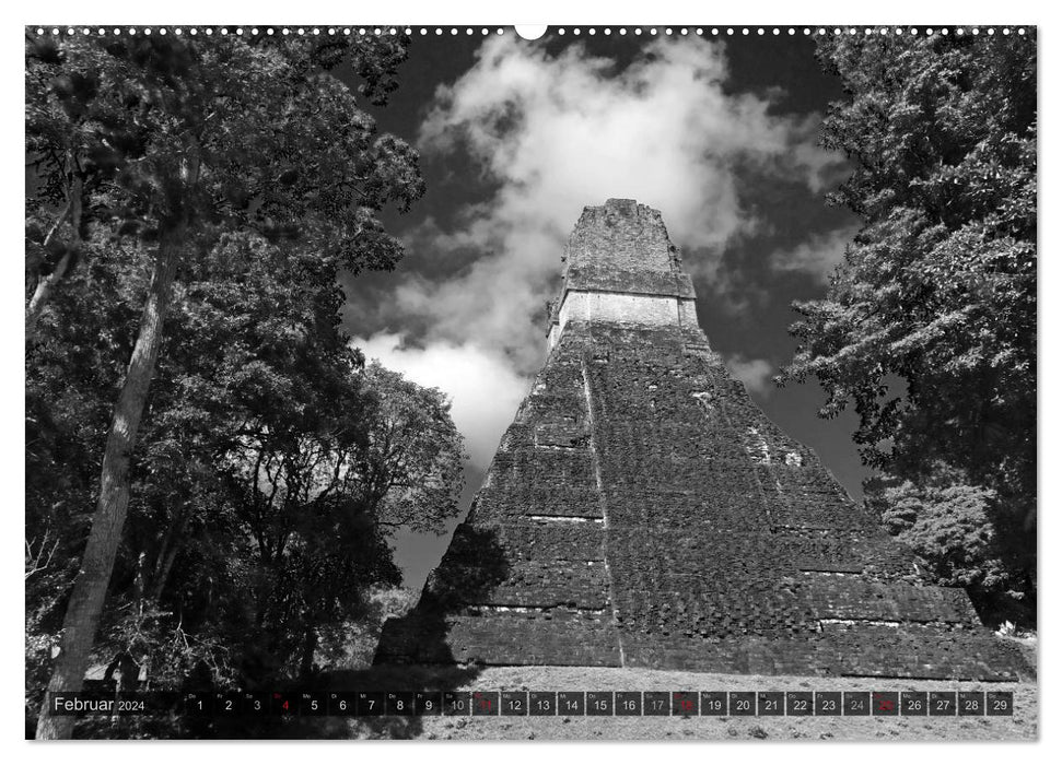 Geheimnisvoll - Maya und Azteken (CALVENDO Premium Wandkalender 2024)