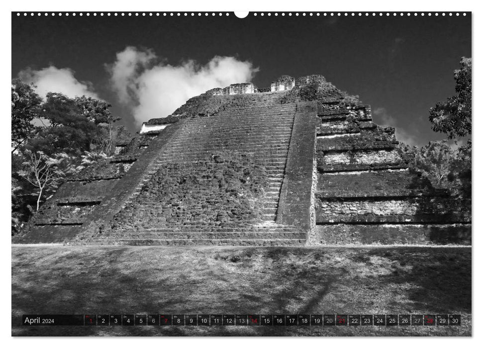 Geheimnisvoll - Maya und Azteken (CALVENDO Premium Wandkalender 2024)