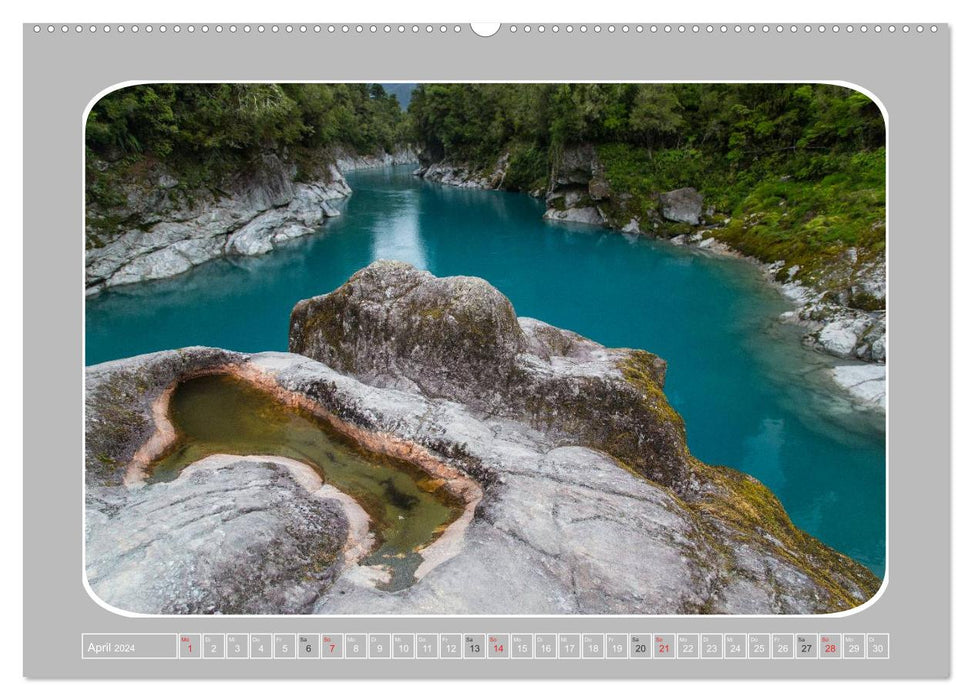 New Zealand - The South Island (CALVENDO Premium Wall Calendar 2024) 