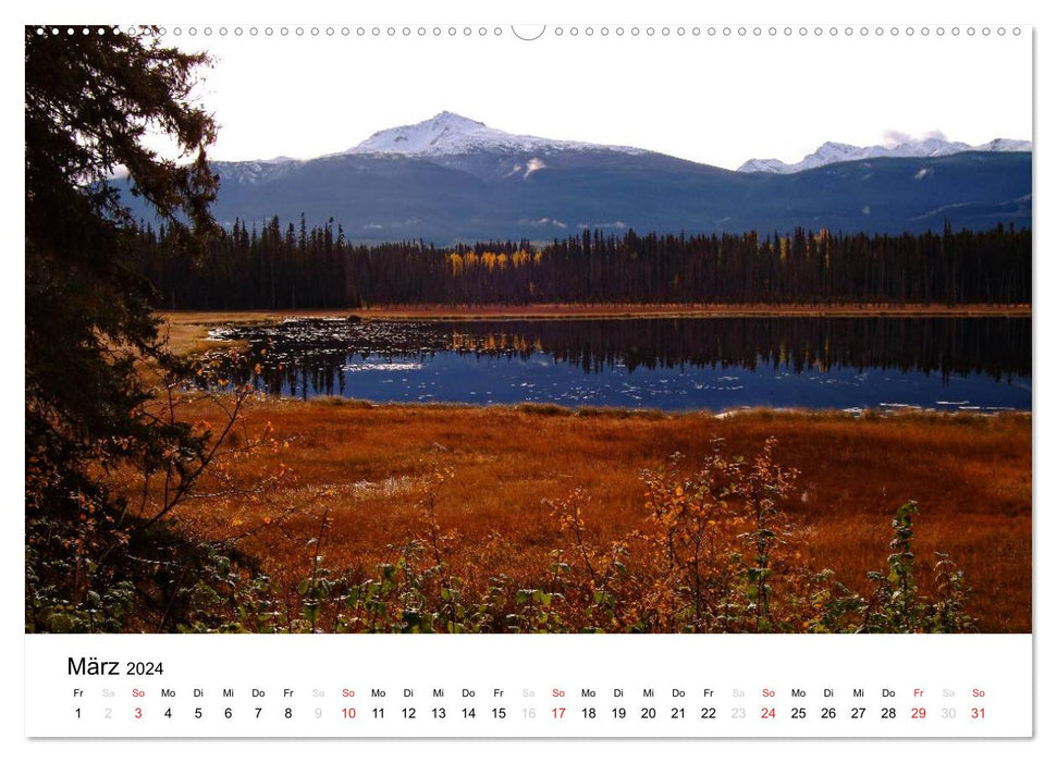 Kanadische Landschaften 2024 (CALVENDO Premium Wandkalender 2024)