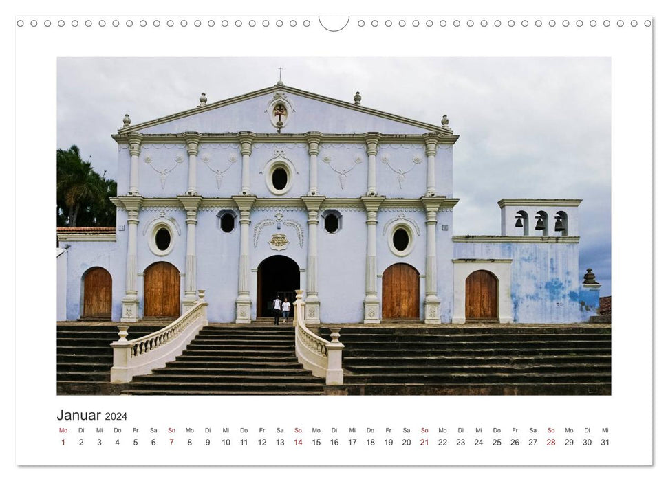 Nicaragua - Land of Volcanoes (CALVENDO Wall Calendar 2024) 