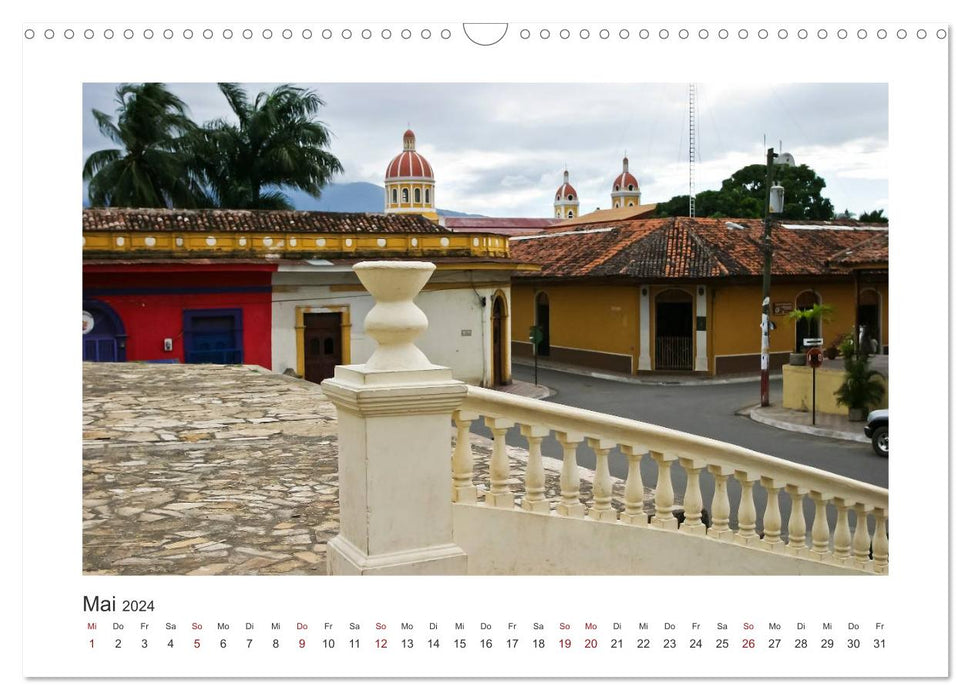 Nicaragua - Land of Volcanoes (CALVENDO Wall Calendar 2024) 