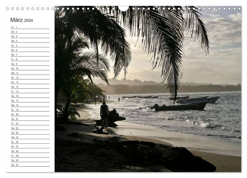 Costa Rica - Pure Nature (CALVENDO Wall Calendar 2024) 
