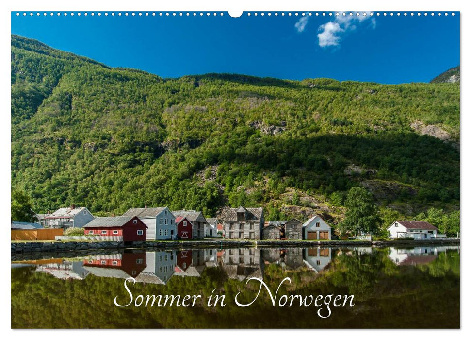 L'été en Norvège (calendrier mural CALVENDO 2024) 