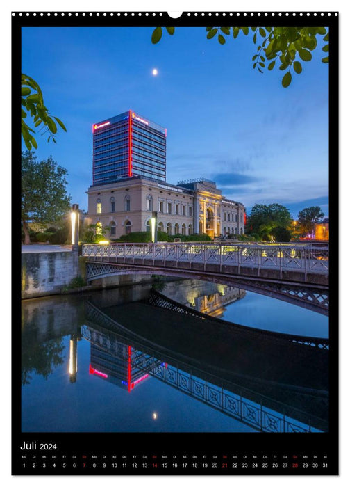 Braunschweig im schönsten Licht (CALVENDO Premium Wandkalender 2024)