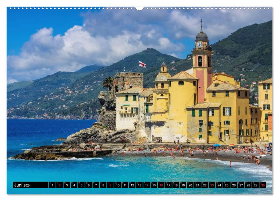 Kirchen in Italien (CALVENDO Premium Wandkalender 2024)