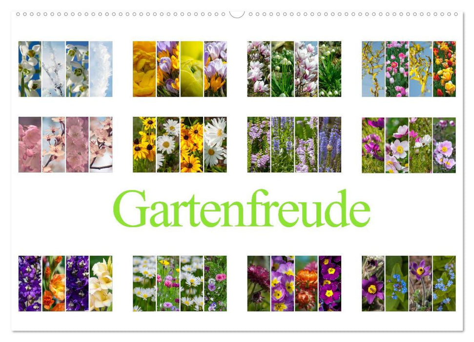 Gartenfreude (CALVENDO Wandkalender 2024)