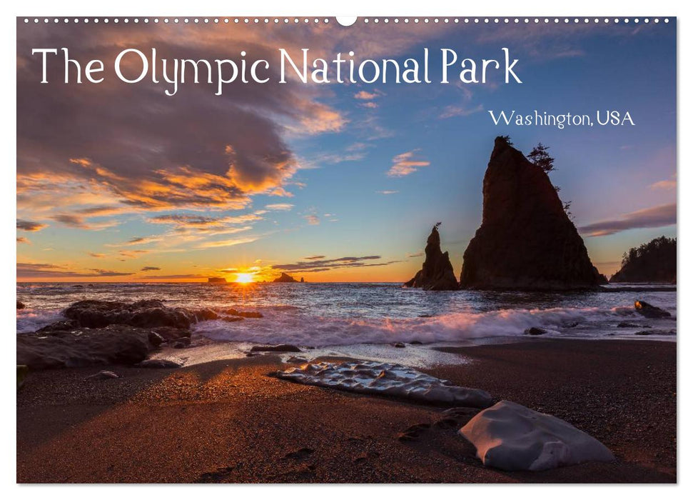 The Olympic National Park - Washington USA (CALVENDO Wandkalender 2024)