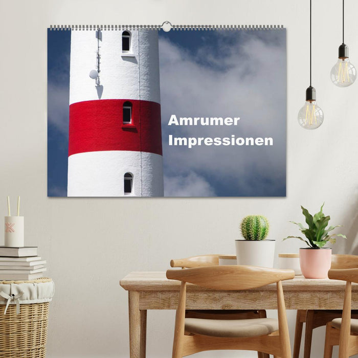 Amrumer Impressionen (CALVENDO Wandkalender 2024)