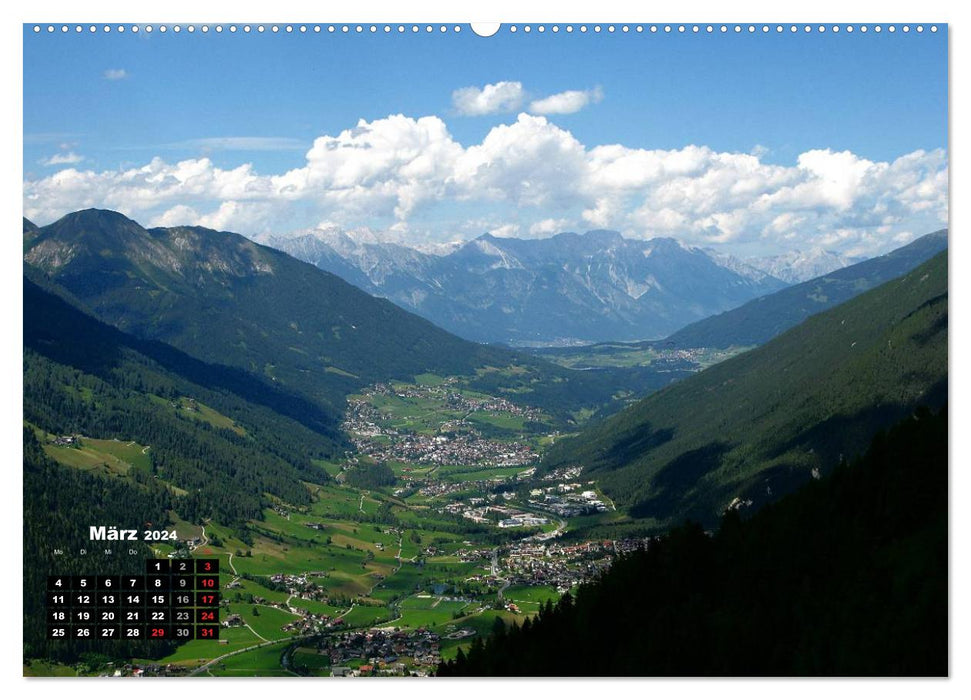 Unterwegs in Tirol (CALVENDO Premium Wandkalender 2024)
