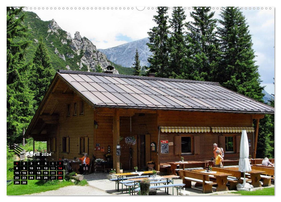 On the road in Tyrol (CALVENDO Premium wall calendar 2024) 