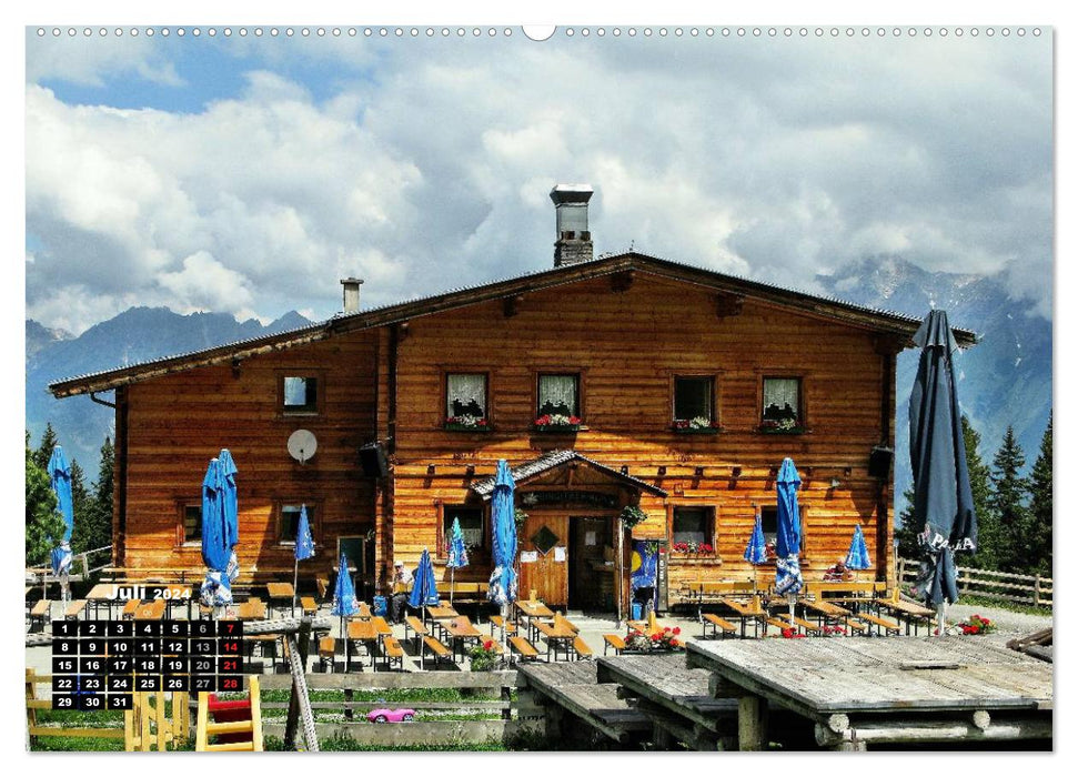 Unterwegs in Tirol (CALVENDO Premium Wandkalender 2024)