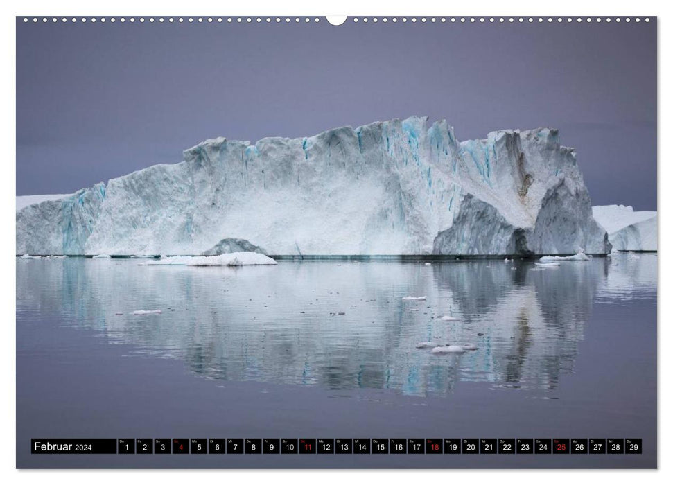 Ilulissat Eisfjord, Grönland. EIS - FORM UND LICHT (CALVENDO Premium Wandkalender 2024)