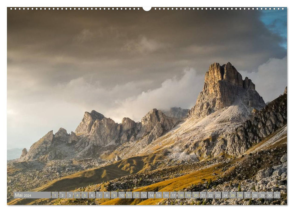 Herbst in den Dolomiten (CALVENDO Wandkalender 2024)