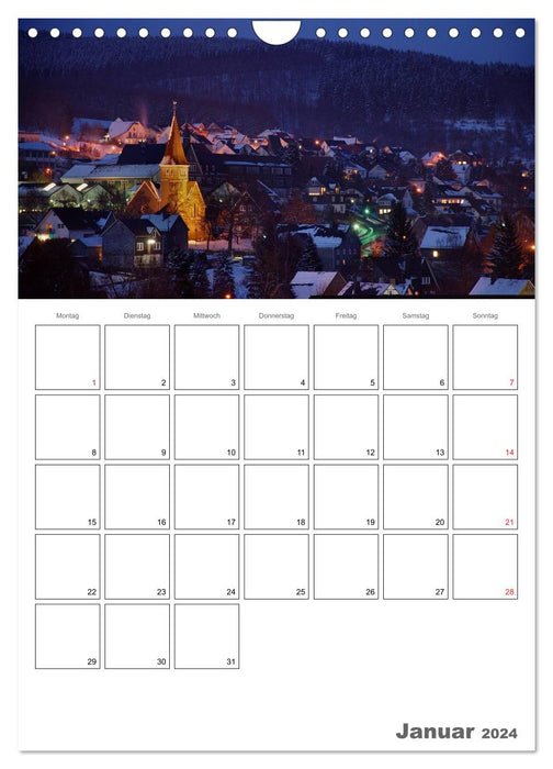 Das Siegerland (CALVENDO Wandkalender 2024)