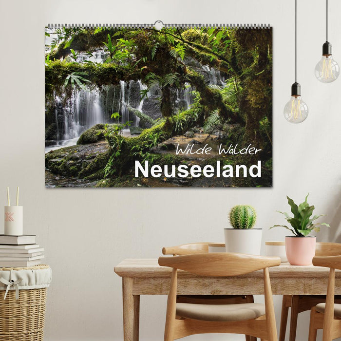 Neuseeland - Wilde Wälder (CALVENDO Wandkalender 2024)