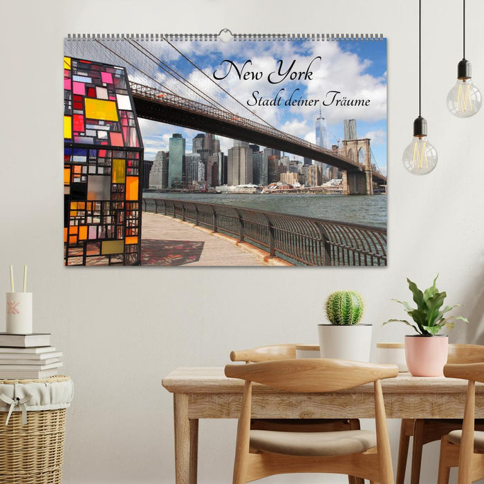 New York - Stadt deiner Träume (CALVENDO Wandkalender 2024)