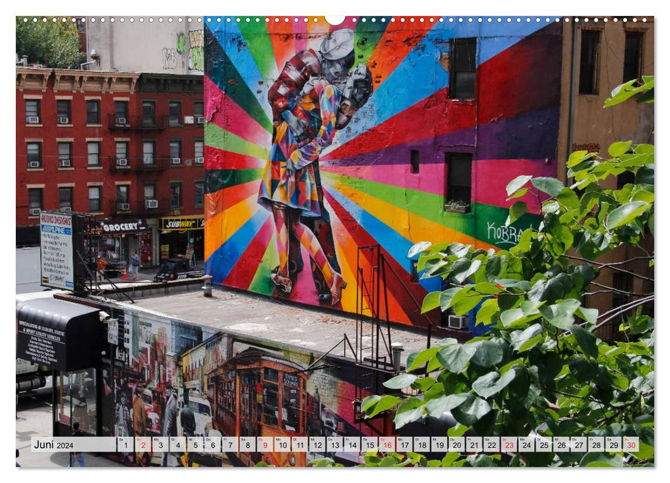 New York - ville de vos rêves (calendrier mural CALVENDO 2024) 