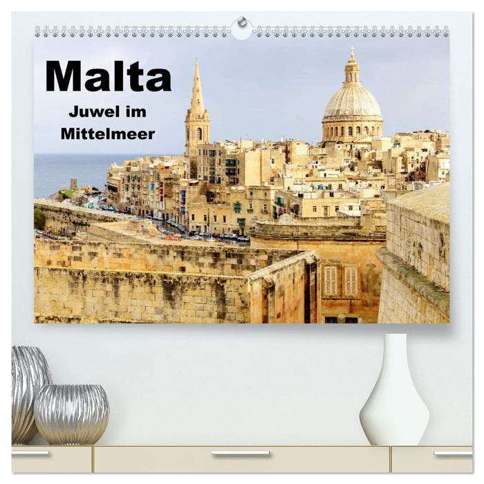 Malta - Juwel im Mittelmeer (CALVENDO Premium Wandkalender 2024)