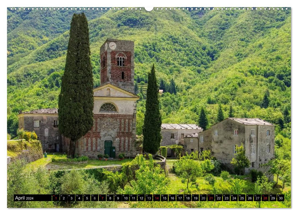 Églises en Italie (calendrier mural CALVENDO 2024) 