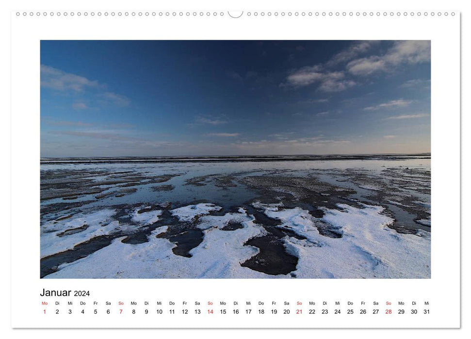 Sylt - Tage am Meer (CALVENDO Wandkalender 2024)